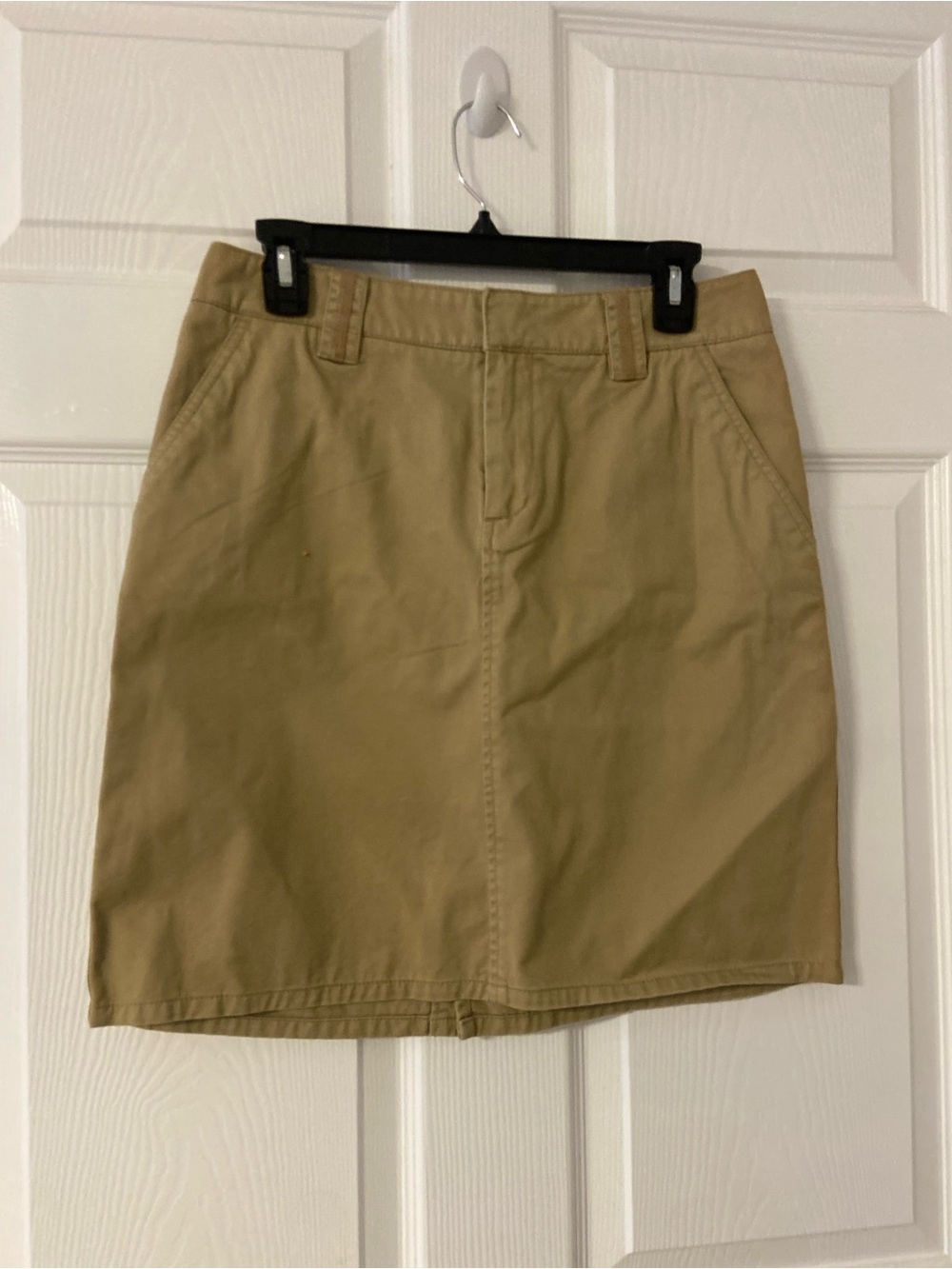 T40a- CARRIBEAN JOE Camel Tan Mini Skirt